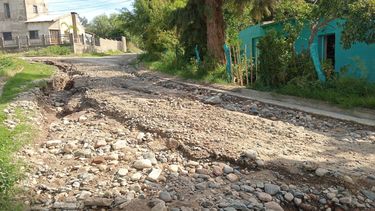 la fuerte lluvia provoco serios inconvenientes en andalgala