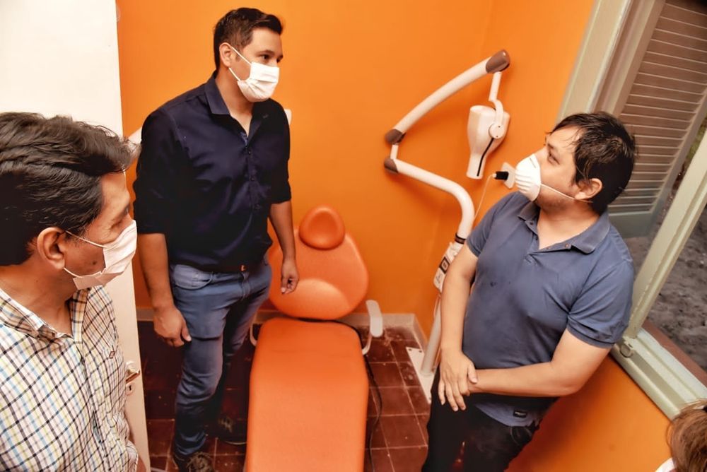 Consultorio. Se incluyó el servicio de odontología.