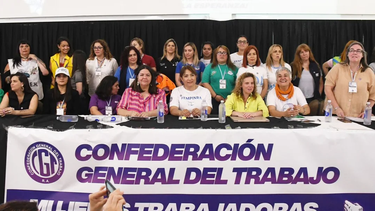 mujeres de la cgt repudiaron el discurso de javier milei