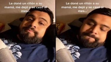 Le doné un riñón a su mamá, me dejó y se casó al mes
