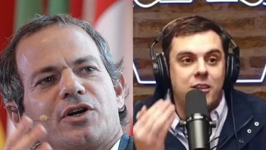 Quiero retruco. El economista Lucas Llach mandó a freír espárragos al temible Gordo Dan.