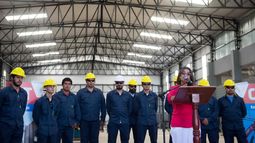 Corpacci inauguró las nuevas instalaciones de una fábrica metalúrgica