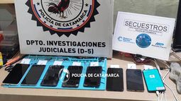 Investigan mercado  ilegal interprovincial  de celulares robados