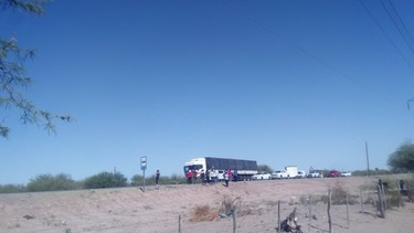 padres cortan ruta nacional 60