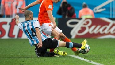 robben hablo de la historica jugada en la que mascherano se abrio el ano en el mundial