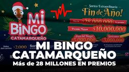 Mi Bingo Catamarqueño: más de 28 millones en premios