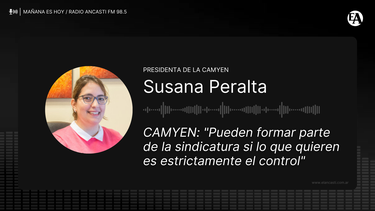 Peralta invitó a la oposición a formar parte de la sindicatura de CAMYEN