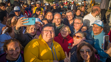 jalil y saadi recorrieron el loteo parque sur