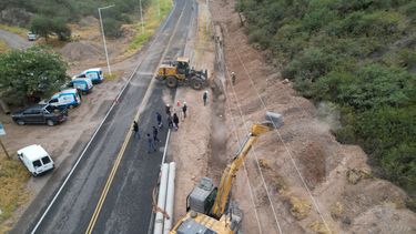 Obra del Acueducto Norte.&nbsp;