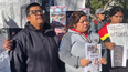 La familia de la víctima marchó en pedido de justicia. La familia de la víctima marchó en pedido de justicia.
