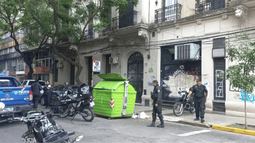 Hallaron restos humanos en contendedores de basura en Rosario