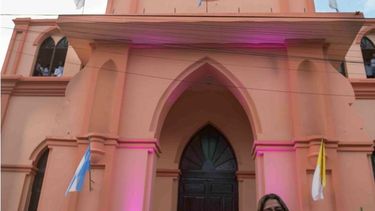 Corpacci inauguró la remodelación de la iglesia de Andalgalá