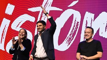 Ganador. Al frente de una alianza entre la UCR, el PRO y el socialismo, Pullaro ganó cómodo en Santa Fe.