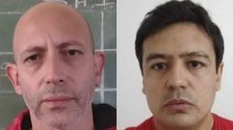 Detenidos. Edgar Adhemar Bacchiani y Cristian Sixto Rojo.  