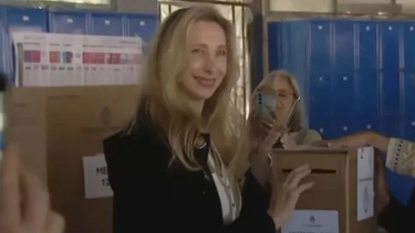 karina milei: que sea una jornada tranquila y que la gente vaya a votar