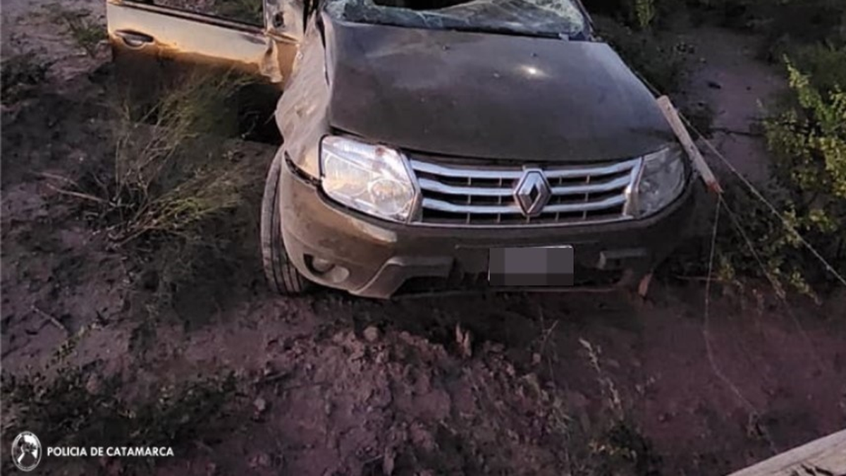 Una mujer murió tras un vuelco sobre la Ruta Nacional 60 en Capayán