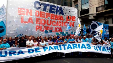 CTERA convocó a un paro docente en todo el país para el miércoles