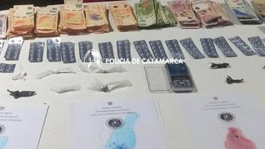 Decomisan marihuana, 190 ansiolíticos y más de 380 mil pesos en efectivo