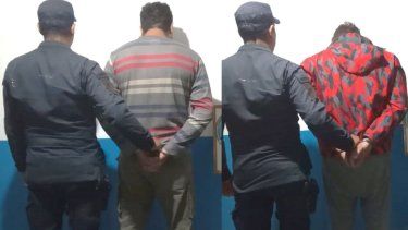andalgala: causaron desorden y fueron arrestados