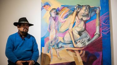 Talento catamarqueño. Obra del artista plástico Raúl Guzmán