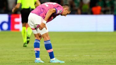 La lesión de Ángel Di María.&nbsp;