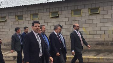 Los miembros del TOF recorrieron el penal de Miraflores