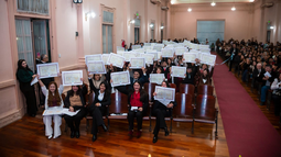 La Facultad de Humanidades celebró un nuevo acto de colación de grado y posgrado