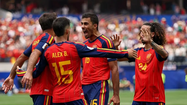 espana goleo 3-0 a austria y paso a los octavos de final
