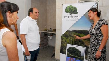 Saadi visitó a emprendedores y valoró la generación de más empleo privado