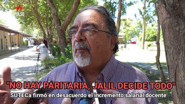 juan godoy: no hay paritaria, jalil decide todo