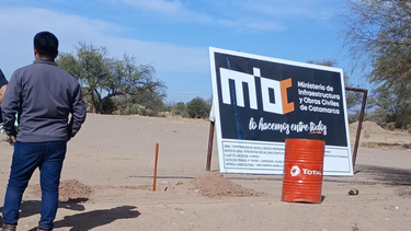 Reclamo en Tinogasta