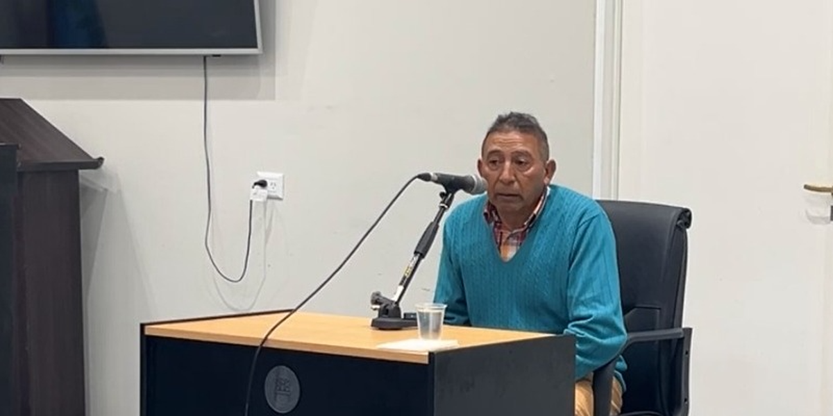 Aguilar pidió perdón y aseguró que nunca tuvo intención de matar al policía Chávez Aguilar pidió perdón y aseguró que nunca tuvo intención de matar al policía Chávez