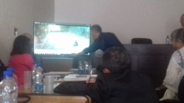 la madre de camano lloro al ver el video del accidente de su hijo