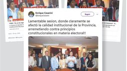 El FCS-Cambiemos analiza la estrategia judicial por la suspensión de las PASO