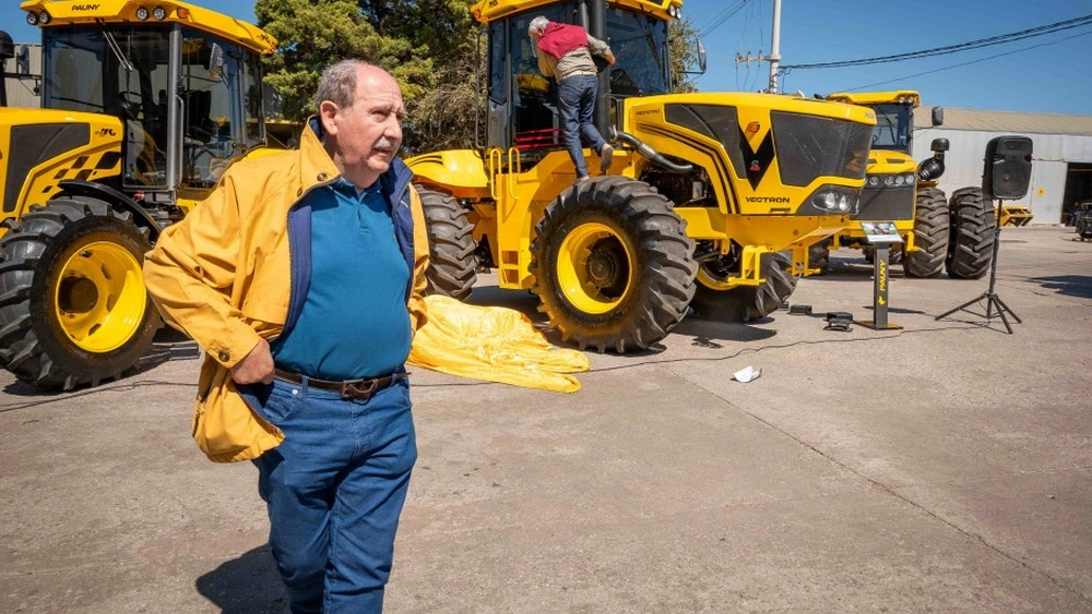 Raúl Giai Levra, presidente de Pauny.