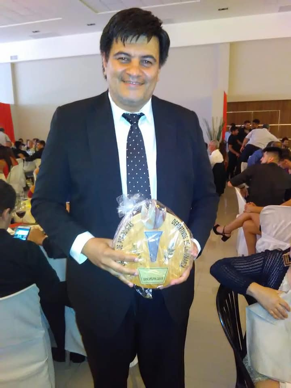 Dirigente. Hugo de la Quintana.&nbsp;