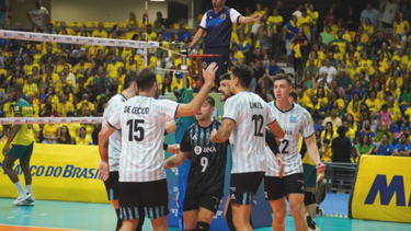 La Selección argentina se consagró campeona del Sudamericano masculino de vóley.