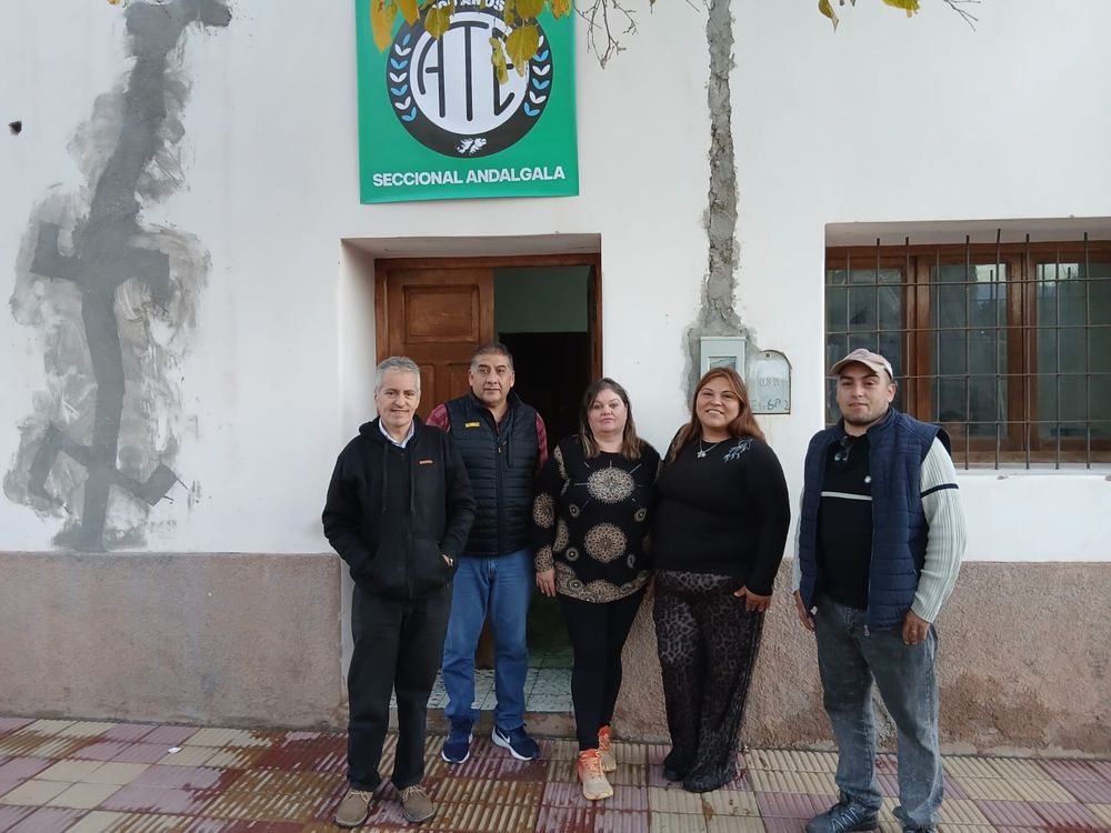 ATE inauguró nueva sede en Andalgalá y Arévalo respaldó la intervención de la seccional
