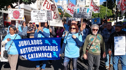Jubilados autoconvocados de Catamarca celebraron el aumento y se mantienen en alerta ante el posible veto