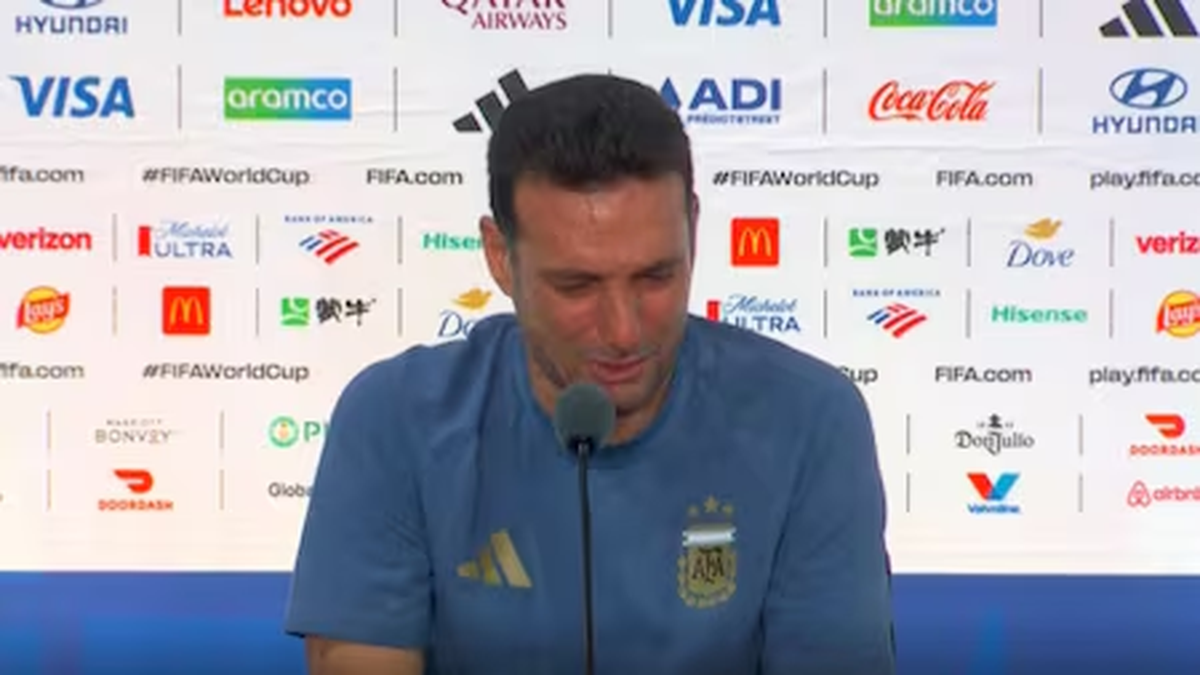 Scaloni se quebró y puso en duda su continuidad: "Cumpliré el contrato y después veré"