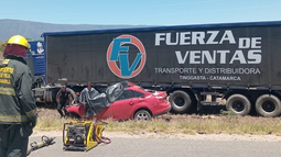 Un automovilista murió en un grave accidente sobre la Avenida de Circunvalación
