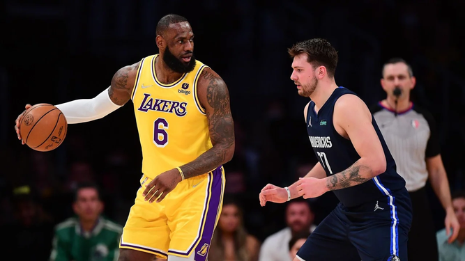 Luka Doncic será compañero de LeBron James en Los Angeles Lakers