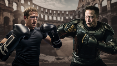 elon musk no pelearia con marck zuckerberg porque le duele el cuello