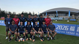 El seleccionado tinogasteño finalizó subcampeón del torneo internacional de futsal en China