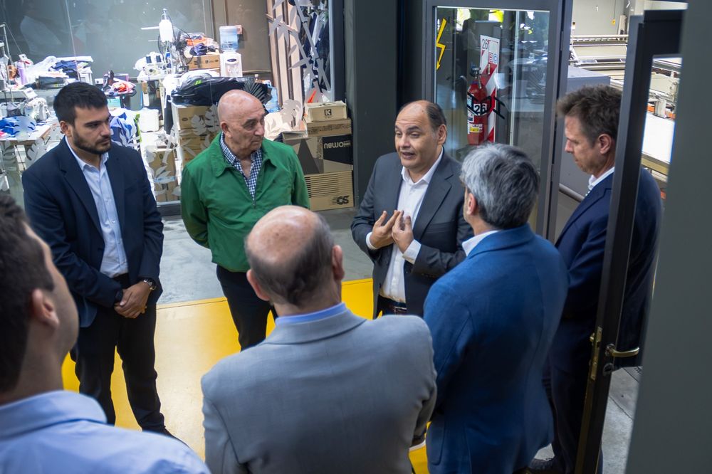 Saadi evaluó con la UIA cómo acompañar a la industria local