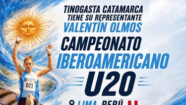 valentin olmos estara en  el iberoamericano u20
