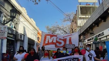 la izquierda provincial protestara contra el acuerdo con el fmi