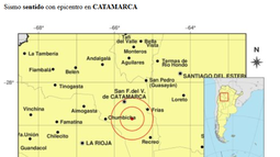 Se registró un sismo de magnitud 3 con epicentro en Catamarca