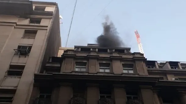 incendio en el ministerio de economia
