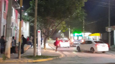 Personal del SAME asistió a los estudiantes.